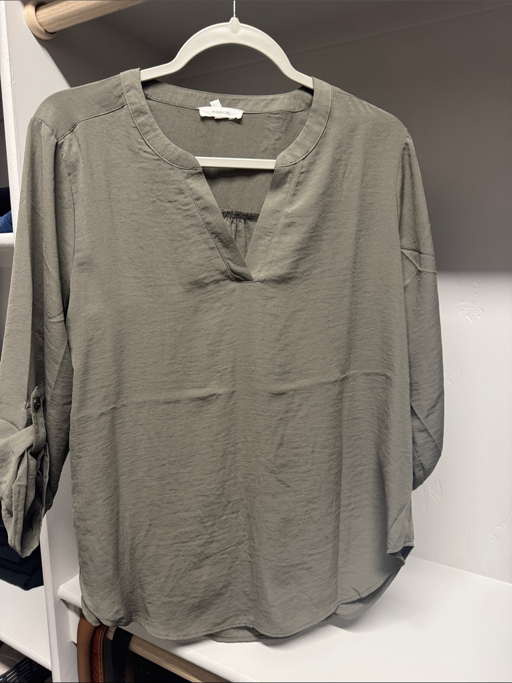 Women’s Olive Green Blouse